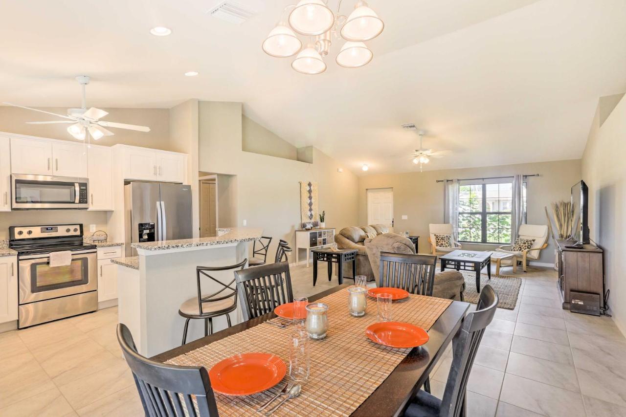 Central Cape Coral House With Private Screened Pool! Dış mekan fotoğraf
