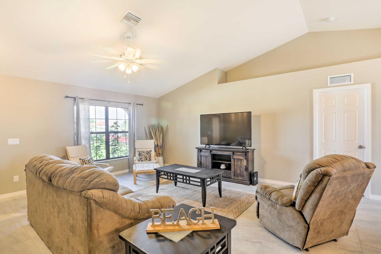 Central Cape Coral House With Private Screened Pool! Dış mekan fotoğraf