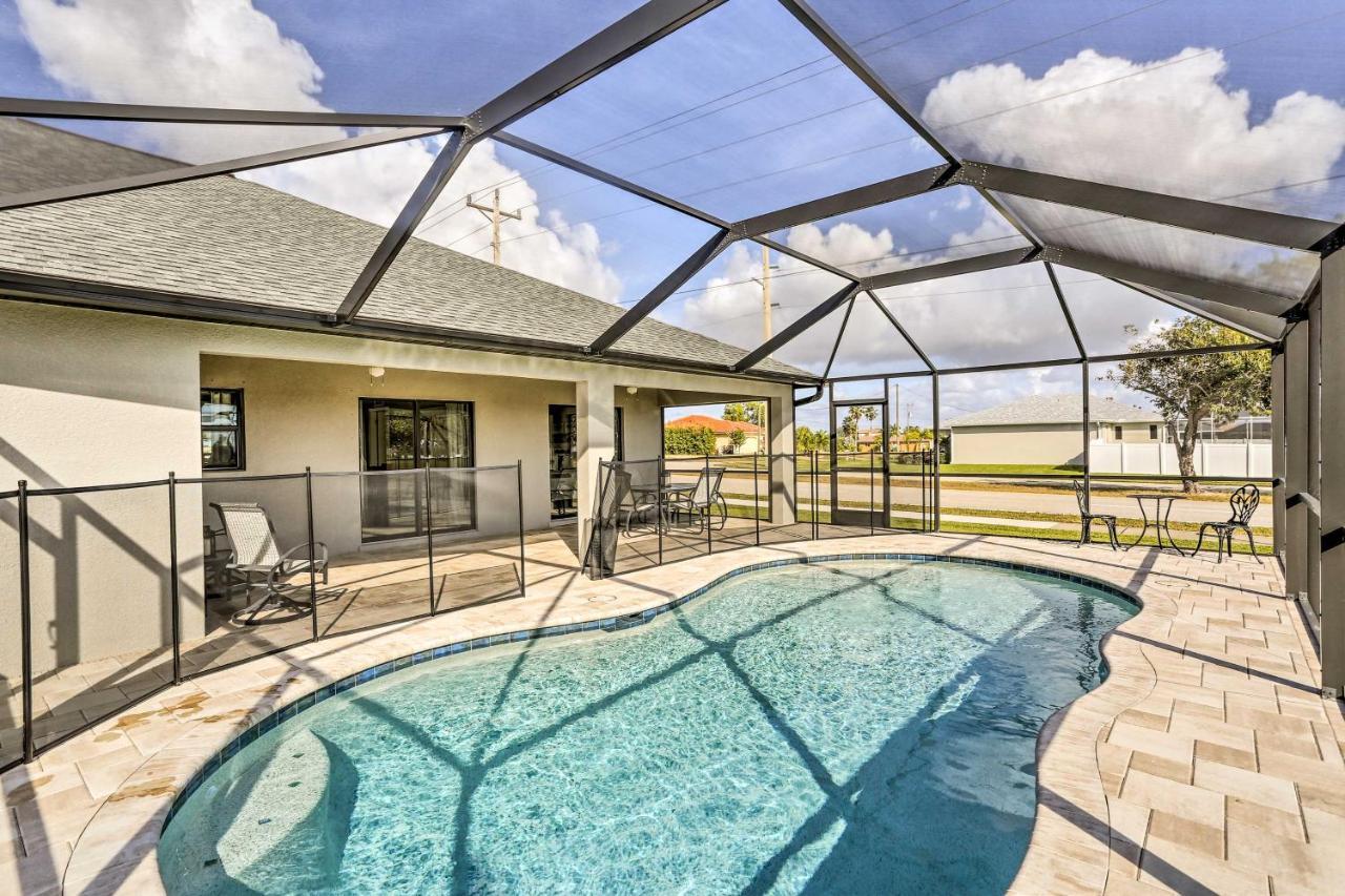 Central Cape Coral House With Private Screened Pool! Dış mekan fotoğraf