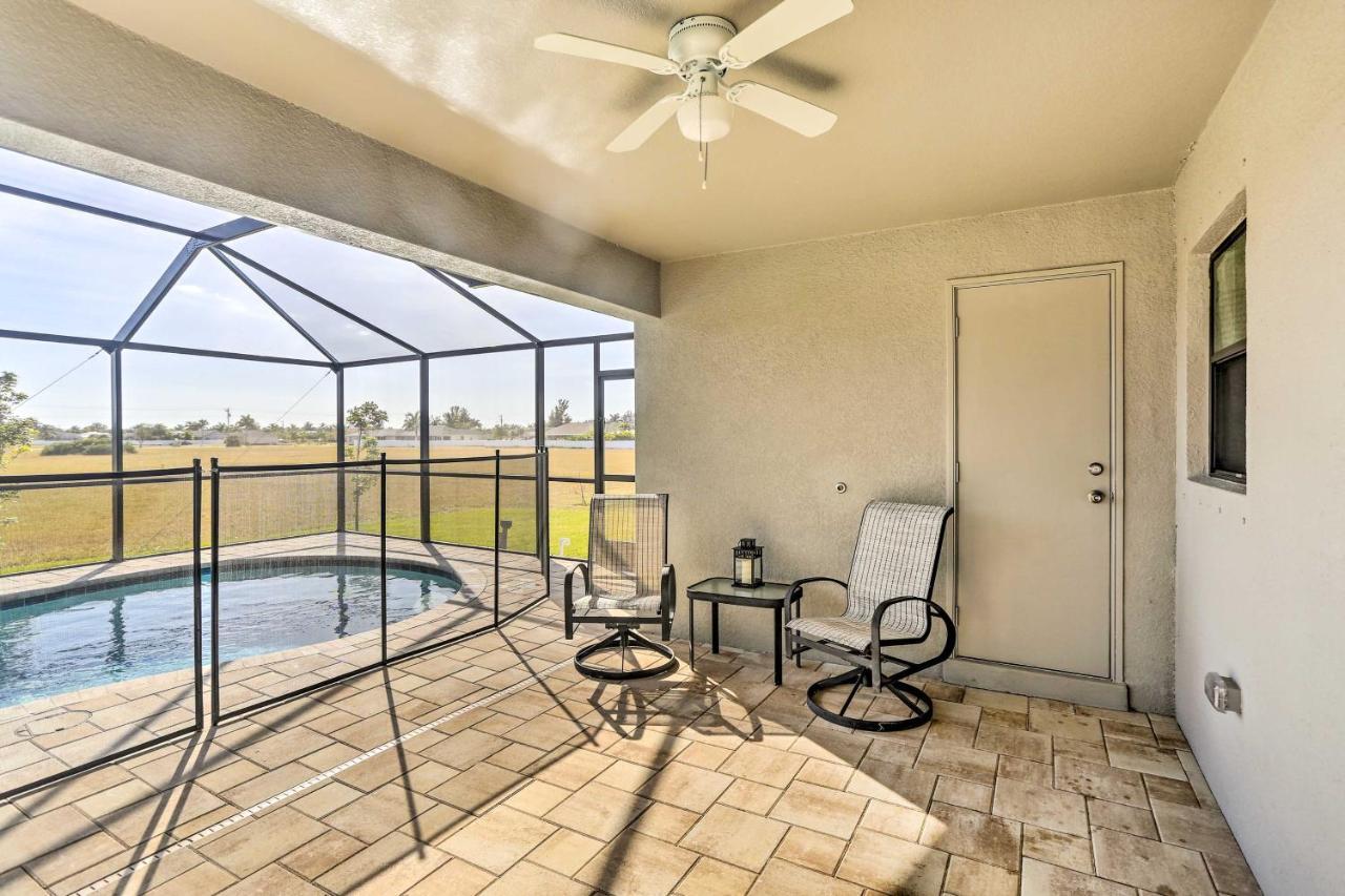 Central Cape Coral House With Private Screened Pool! Dış mekan fotoğraf