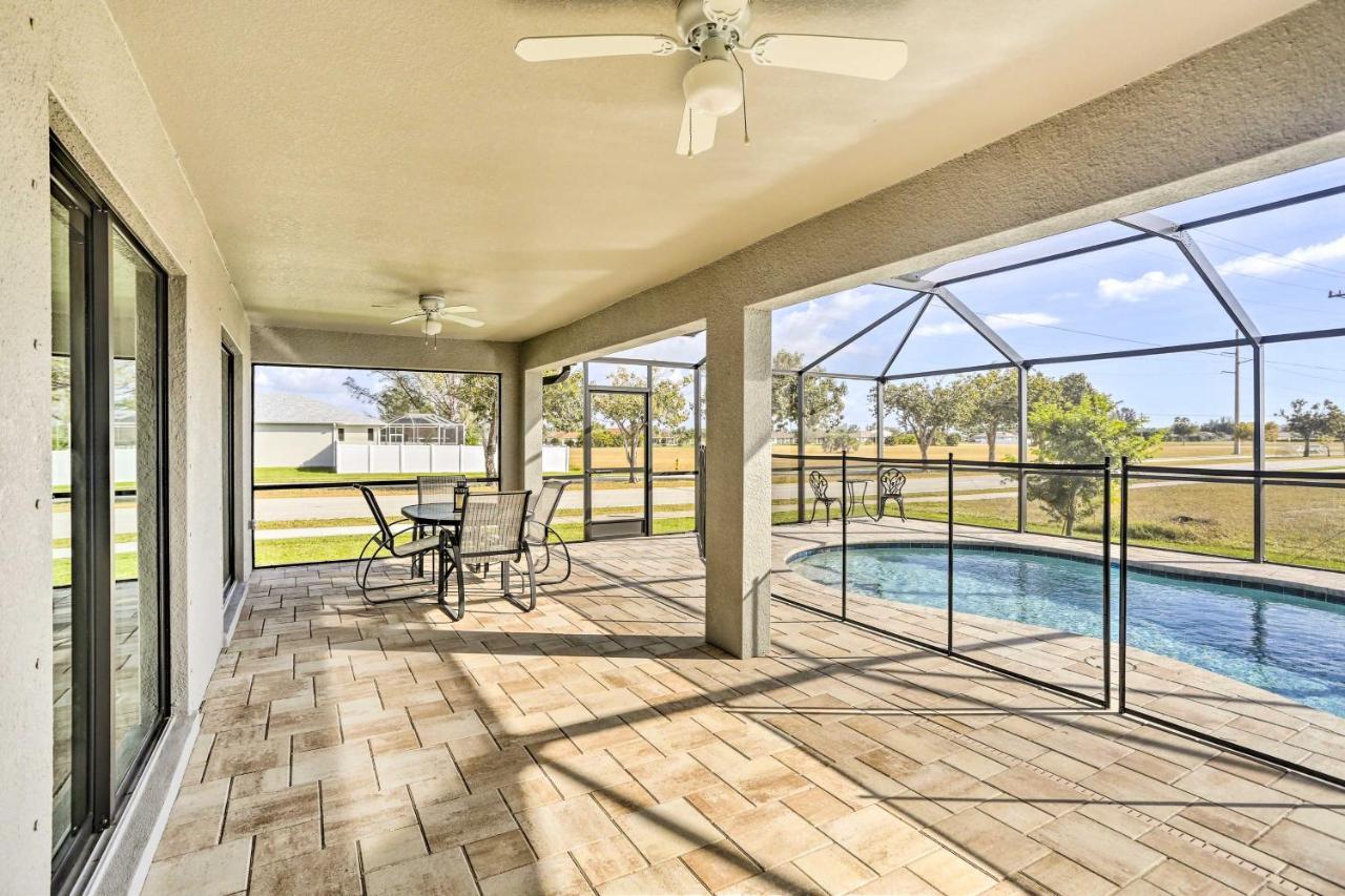 Central Cape Coral House With Private Screened Pool! Dış mekan fotoğraf