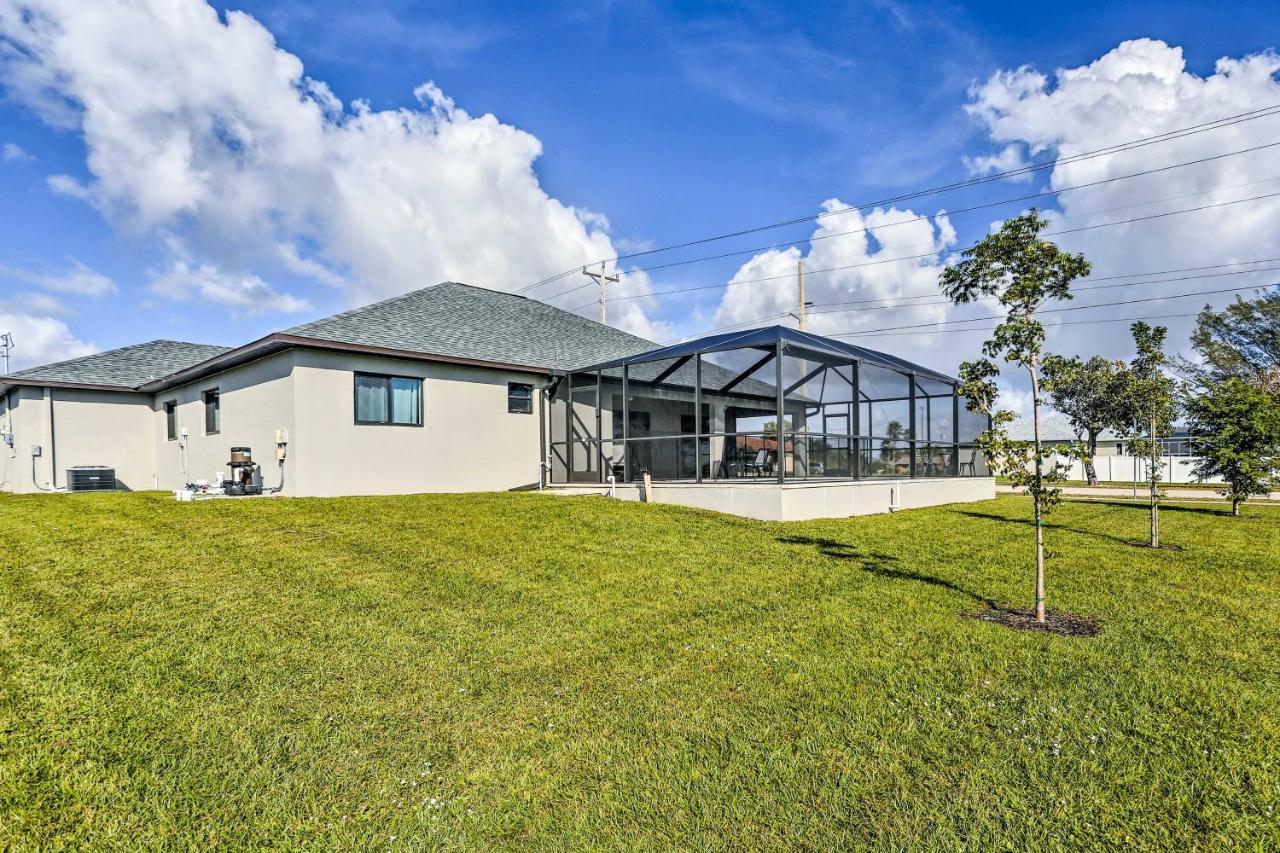 Central Cape Coral House With Private Screened Pool! Dış mekan fotoğraf