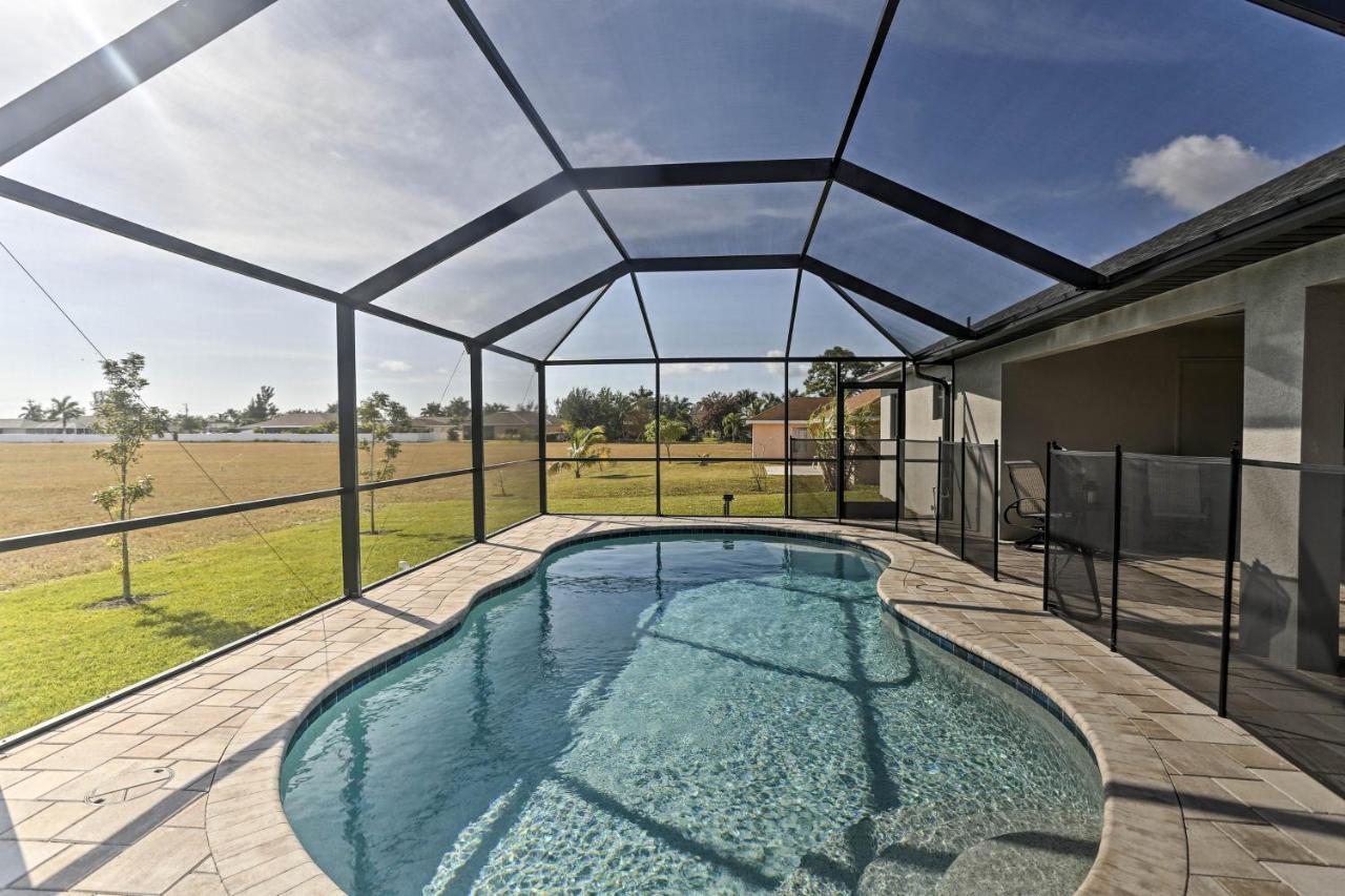 Central Cape Coral House With Private Screened Pool! Dış mekan fotoğraf